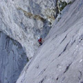 Anita in der Trisselwand