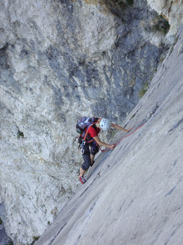 Anita Seebacher auf Trisselwand