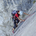 Anita in der Trisselwand