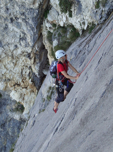 Anita Seebacher auf Trisselwand