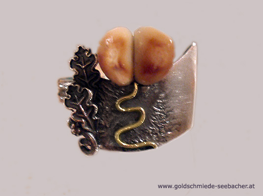 Trachtenring mit Grandln